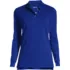 Women's Long Sleeve Interlock Polo Shirt, Front