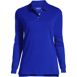 Women's Long Sleeve Interlock Polo Shirt, Front