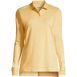 Women's Long Sleeve Interlock Polo Shirt, Front