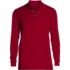Women's Long Sleeve Interlock Polo Shirt, Front