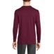 Men's Long Sleeve Interlock Polo Shirt, Back