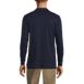 Men's Long Sleeve Interlock Polo Shirt, Back