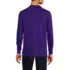 Men's Long Sleeve Interlock Polo Shirt, Back