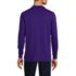 Men's Long Sleeve Interlock Polo Shirt, Back