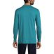 Men's Long Sleeve Interlock Polo Shirt, Back