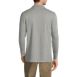 Men's Long Sleeve Interlock Polo Shirt, Back