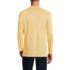 Men's Long Sleeve Interlock Polo Shirt, Back