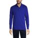 Men's Long Sleeve Interlock Polo Shirt, Front