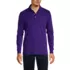 Men's Long Sleeve Interlock Polo Shirt, Front