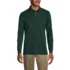Men's Long Sleeve Interlock Polo Shirt, Front