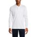 Men's Long Sleeve Interlock Polo Shirt, Front