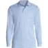Men's Long Sleeve Interlock Polo Shirt, Front