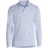 Men's Long Sleeve Interlock Polo Shirt, Front