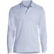 Men's Long Sleeve Interlock Polo Shirt, Front