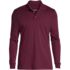Men's Long Sleeve Interlock Polo Shirt, Front