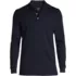 Men's Long Sleeve Interlock Polo Shirt, Front