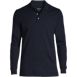 Men's Long Sleeve Interlock Polo Shirt, Front