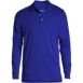 Men's Long Sleeve Interlock Polo Shirt, Front