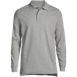 Men's Long Sleeve Interlock Polo Shirt, Front