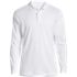 Men's Long Sleeve Interlock Polo Shirt, Front