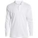 Men's Long Sleeve Interlock Polo Shirt, Front