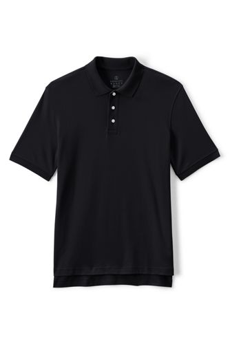 Men's Short Sleeve Interlock Polo Shirt from Lands' End