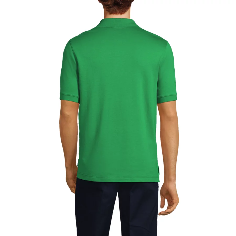 School Uniform Short Sleeve Interlock Polo Shirt view 3