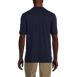 Men's Short Sleeve Interlock Polo Shirt, Back