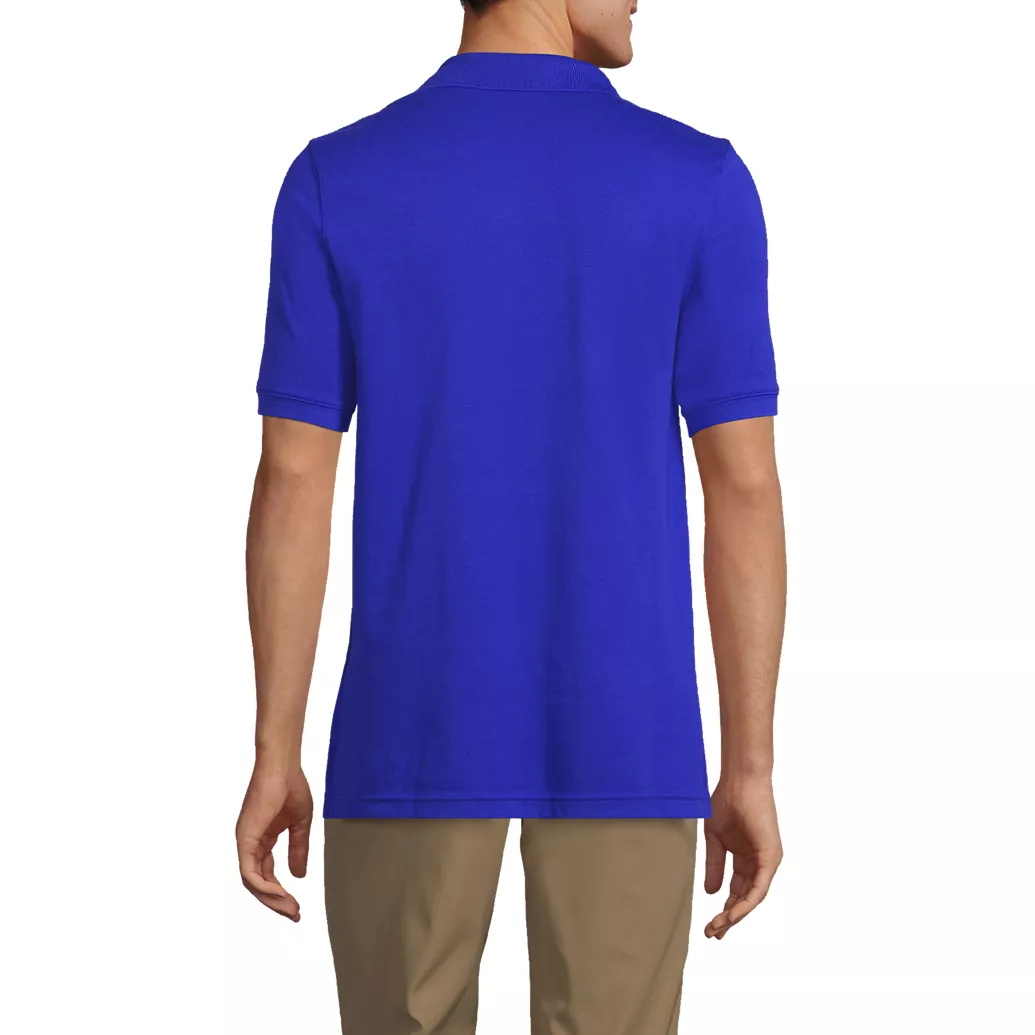 Men's Short Sleeve Interlock Polo Shirt
