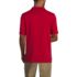 Men's Short Sleeve Interlock Polo Shirt, Back