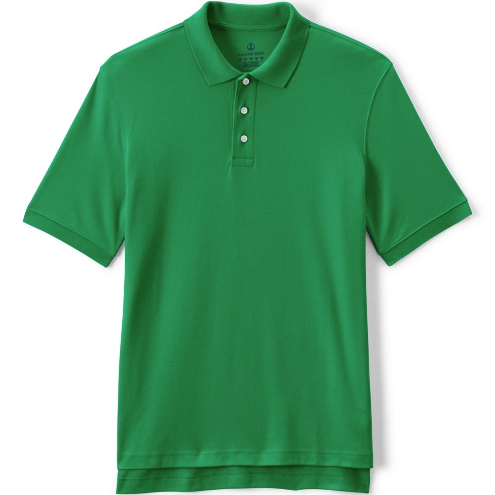 Lands end top dri fit polo