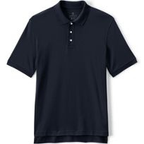 90s LAND'S END polo sweat navy USA製 Men's Polo Shirts | Lands' End
