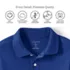Men's Long Sleeve Interlock Polo Shirt, alternative image