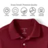 Men's Short Sleeve Interlock Polo Shirt, alternative image