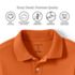 Men's Short Sleeve Interlock Polo Shirt, alternative image