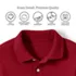 Men's Short Sleeve Interlock Polo Shirt, alternative image