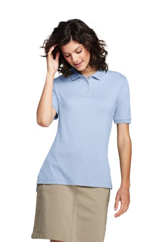 beige polo shirt womens