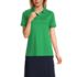 Women's Short Sleeve Interlock Polo Shirt, Front