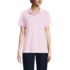 Women's Short Sleeve Interlock Polo Shirt, Front