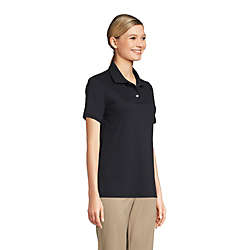 Women's Short Sleeve Interlock Polo Shirt, alternative image