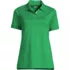 Women's Short Sleeve Interlock Polo Shirt, Front