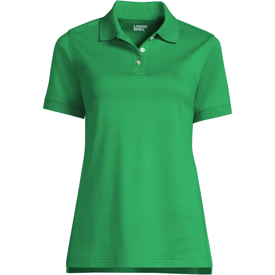 School Uniform Short Sleeve Interlock Polo Shirt view 7