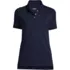 Women's Short Sleeve Interlock Polo Shirt, Front