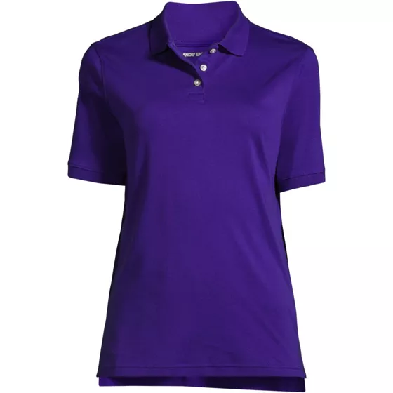Women's Short Sleeve Performance Interlock Polo Shirt - primary