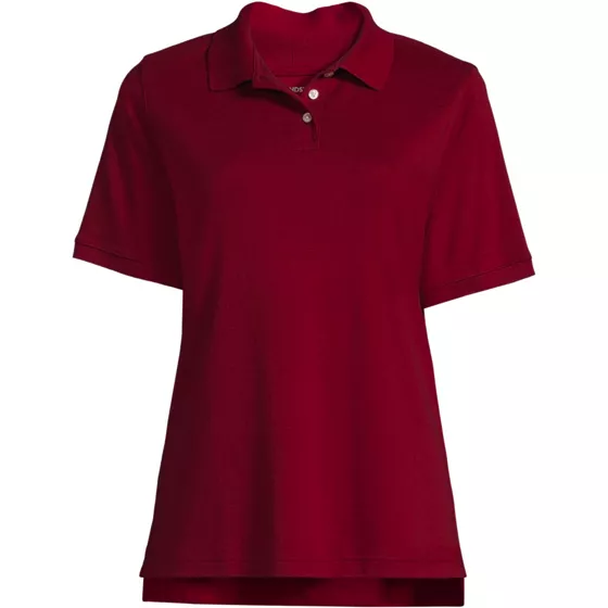 Women's Short Sleeve Performance Interlock Polo Shirt - primary