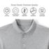 Women's Long Sleeve Interlock Polo Shirt, alternative image