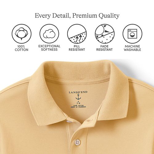 Women's Long Sleeve Interlock Polo - image 2
