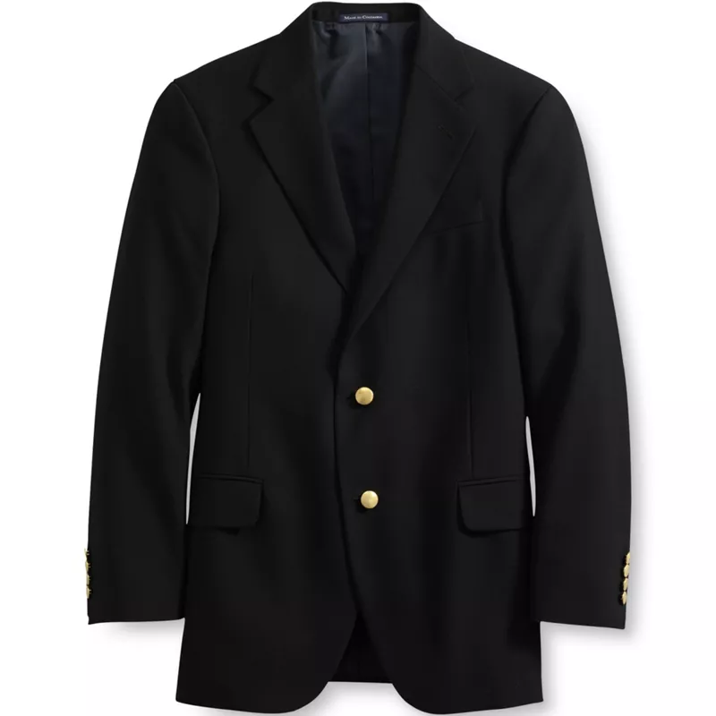 Men's Hopsack Blazer, Front