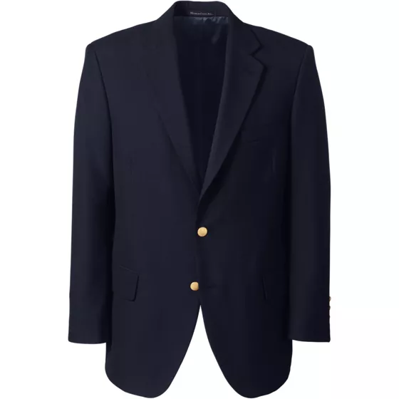 Men's Long Hopsack Blazer - primary