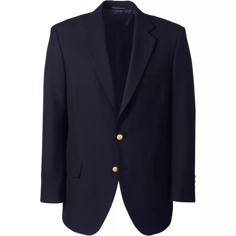 Men's Hopsack Blazer, Front